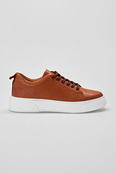 Morven Men's Tan Seasonal Casual Leather Shoes