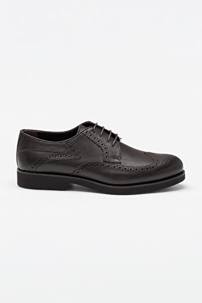 Morven Men's Brown Classic Analin Eva Sole Shoes