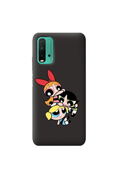 Other Xiaomi Poco M3 Powerpuff Black Colored Silicone TPU Θήκη