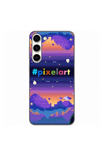 OEM Калъф, съвместим със Samsung Galaxy S23 Plus, силиконов гел TPU, с шарка ...