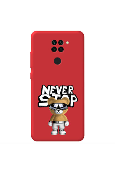 Other Xiaomi Redmi Note 9 Never stop Red Colored Silicone TPU Θήκη