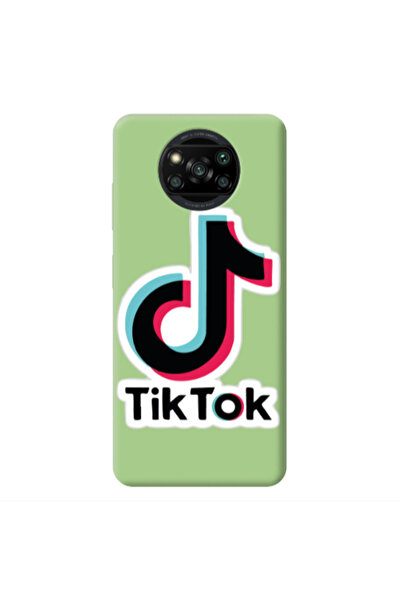 Other Xiaomi Poco X3 /X3 Pro Tik Tok Light Green Colored Silicone TPU Θήκη