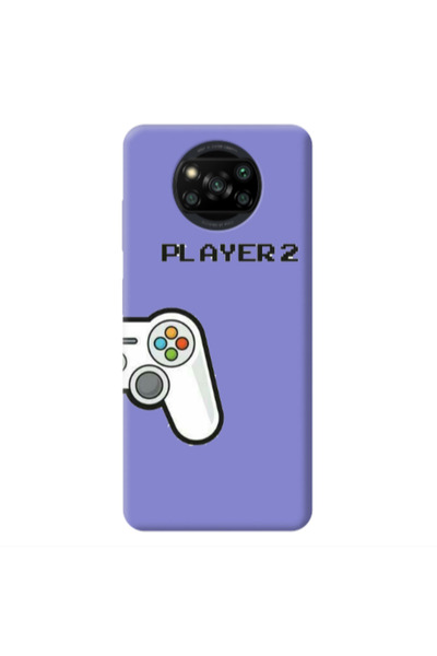 Other Xiaomi Poco X3 /X3 Pro Player 2 Purple Colored Silicone TPU Θήκη