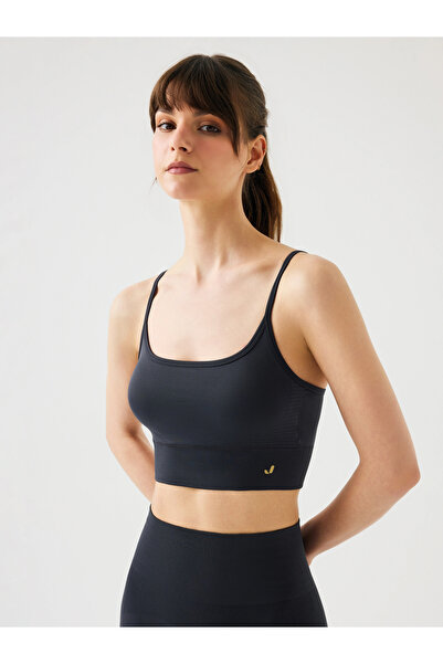 Jerf Vella Comfort Sport Bra with Straps Anthracite