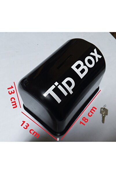 KIVILCIM PLASTİK VE REKLAM ÜRÜNLERİ TİP BOX SİYAH BAHŞİŞ KUTUSU