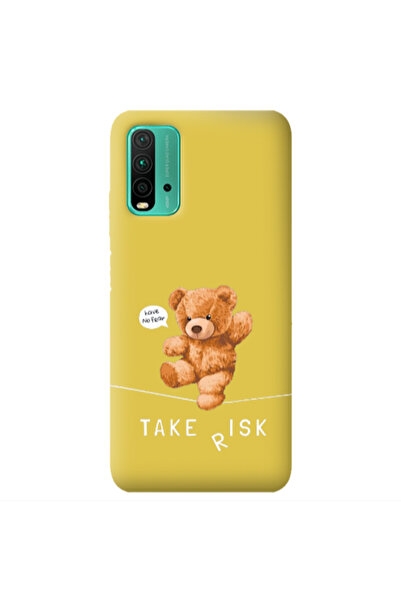 Other Xiaomi Poco M3 Take risk Yellow Colored Silicone TPU Θήκη