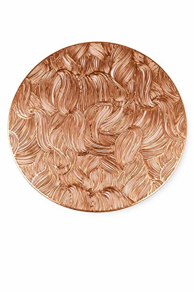 OEM Set Suporturi Farfurie PVC Bronz 38 cm