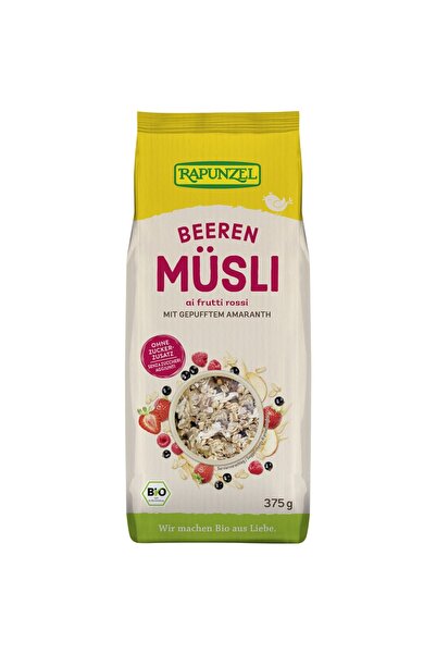 Rapunzel Musli cu amarant si fructe de padure fara zahar adaugat,