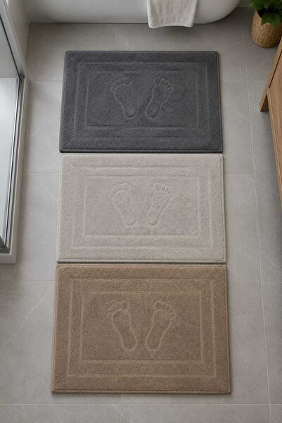 Mela Home Set de 3 prosoape pentru picioare - Covoraș pentru picioare 50*70 c...