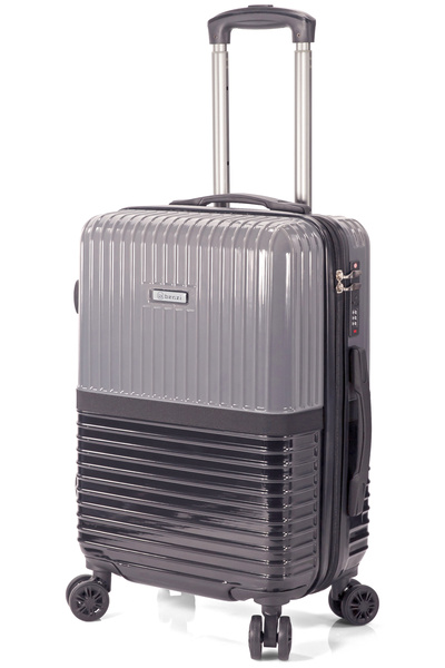 Benzi Troler extensibil mediu 67x40x27 cm, Policarbonat, Încuietoare cu combi...