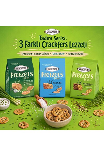 Crackfers 3'lü Tadım Serisi 3 x 200 gr
