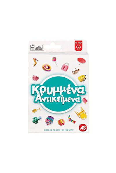 As Επιτραπέζιο παιχνίδι με κάρτες: Κρυμμένα Αντικείμενα (1040-21409)