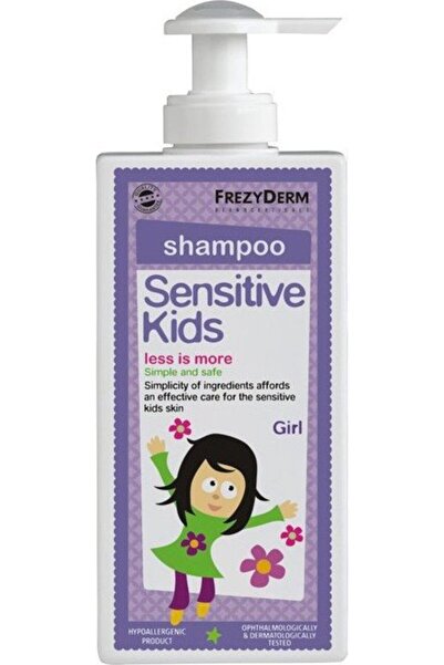 Frezyderm Sensitive Kids Shampoo Girls Παιδικό Σαμπουάν για Κορίτσια, 200ml