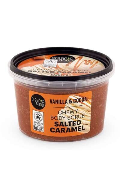 Natura Siberica Salted Caramel Chewy Scrub Απολεπιστικό Σώματος, 250ml