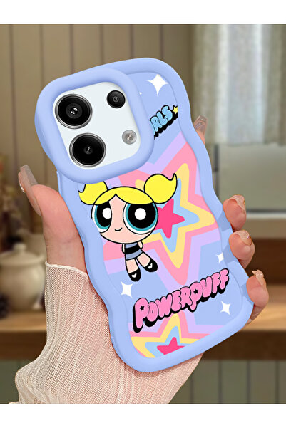 Hontinga Redmi Note 13 Pro 5G Uyumlu Kılıf kamera koruyucu Mavi Silikon Coupl...