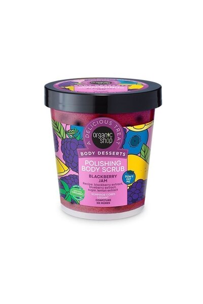 organic shop Body Desserts Blackberry Jam, Μαρμελάδα Βατόμουρο Απολεπιστικό Σ...