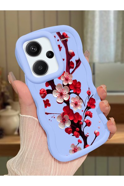 Hontinga Redmi Note 13 Pro Plus 5g Compatible Case Camera Protector Blue Sili...