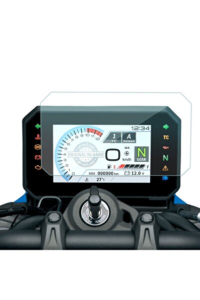 Oroel واقي شاشة نانو متوافق مع العدادات الرقمية سوزوكي Gsx-8s 2023-2026