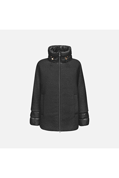 Geox Palton negru de damă Calithe