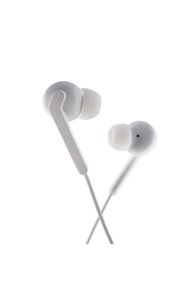 ZEDX ZX-500 In-Ear Wired Earphones White - High-Fidelity Stereo Sound, Built-...