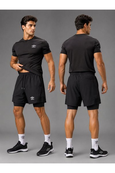 UMBRO شورت ضيق للجنسين/شورت للتدريب - TM0019