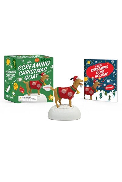 Running Press Mini Editions The Screaming Christmas Goat Ahhhhh