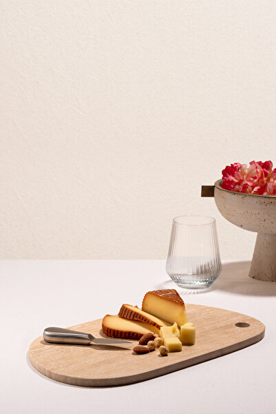Paşabahçe Travertine Presentation Plate L, 1 Piece