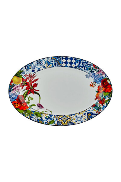 LAMEDORE ITALY GARDEN BUYUK KAYIK TABAK 32X22 CM