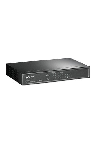 TP-LINK Διακόπτης Gigabit Επιτραπέζιος 8 Θυρών TL-SG1008P, 4 Θυρών PoE, Έκδοσ...