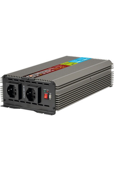 Lampa Μετατροπέας Αυτοκινήτου 3000W από 24V DC σε 220V AC με 1xUSB Κωδικός: L...