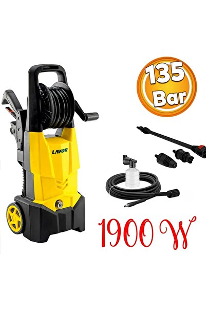 Lavor One Extra 135 Basınçlı Araç Yıkama Makinesi, 1900 W