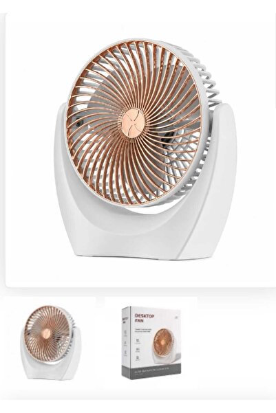 YK Design Masaüstü şarjlı fan