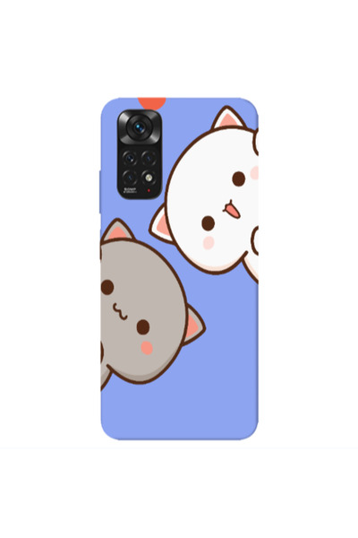 Other Xiaomi Redmi Note 11 4G We are here Light Purple Colored Silicone TPU Θήκη