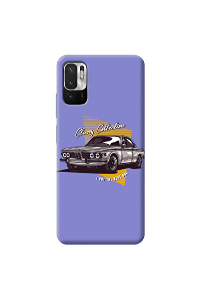 Other Xiaomi Redmi Note 10 Pro 5G Classy Collection Purple Colored Silicone T...