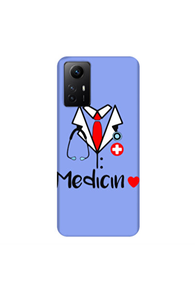 Other Xiaomi Redmi Note 12s Medicin Light Purple Colored Silicone TPU Θήκη