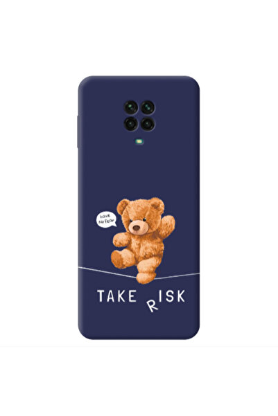 Other Xiaomi Redmi Note 9 Pro Take risk Dark blue Colored Silicone TPU Θήκη