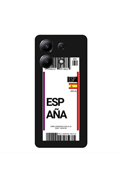 Other Xiaomi Redmi Note 13 4G Espana Arrival Black Colored Silicone TPU Θήκη
