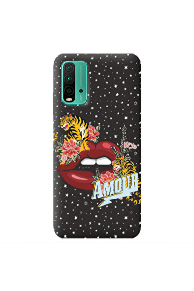 Other Xiaomi Poco M3 Amour Black Colored Silicone TPU Θήκη