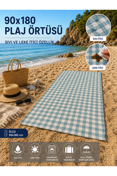 DOĞA EV TEKSTİLİ Doğanın Tüm Renkleri Pătură de plajă Pătură de picnic Pătură...