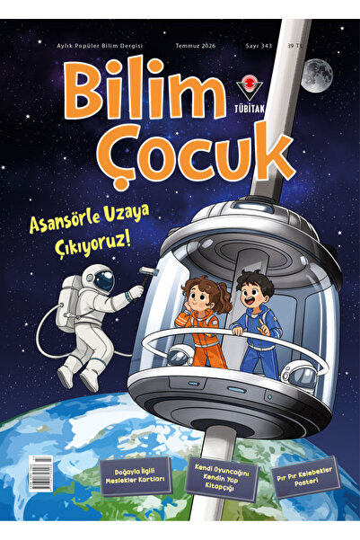 Tübitak Yayınları Bilim Çocuk Dergi Temmuz 2026 (7-12 yaş)