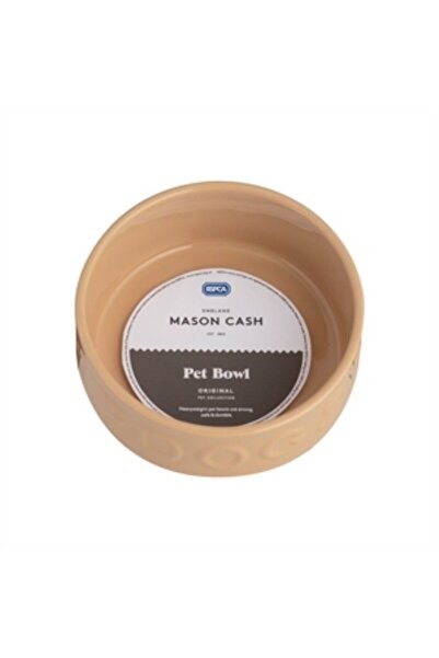 Mason Cash Bol pentru caini, Mason Cash, Ceramica, 15 x 6.5 cm, Bej
