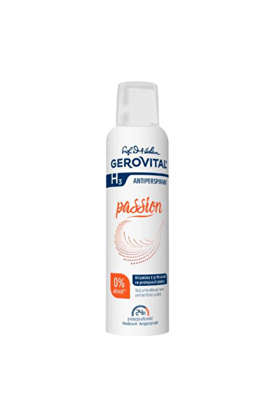 GEROVITAL Deodorant Antiperspirant H3 - Passion, 150 ml