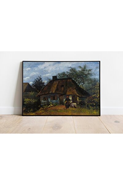 Pegziz Pictură de Vincent van Gogh: Femeie cu căsuța și caprul |   Poster cu ...