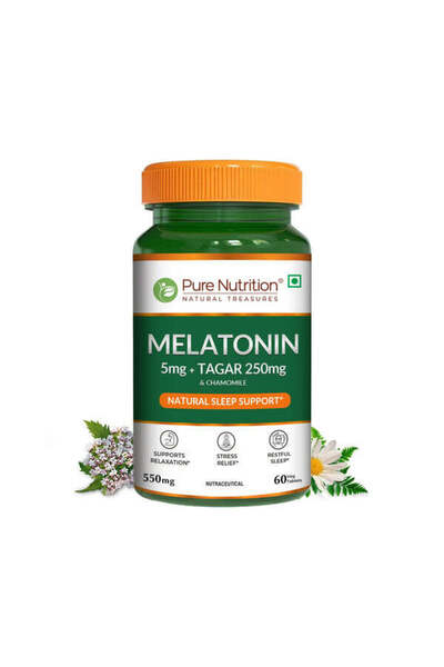 Pure Nutrition Melatonin 5 mg Veg Tablets