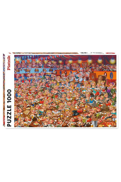 Piatnik Puzzle Piatnik, Festivalul berii, 1000 Piese, 67,5 x 44,1 cm, Clasic,...