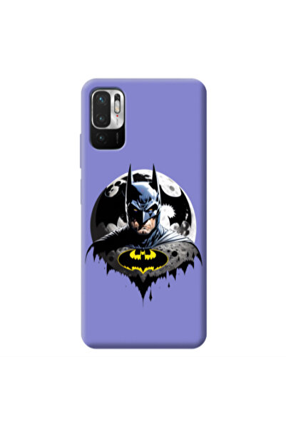Other Xiaomi Redmi Note 10 Pro 5G Batman 3 Purple Colored Silicone TPU Θήκη