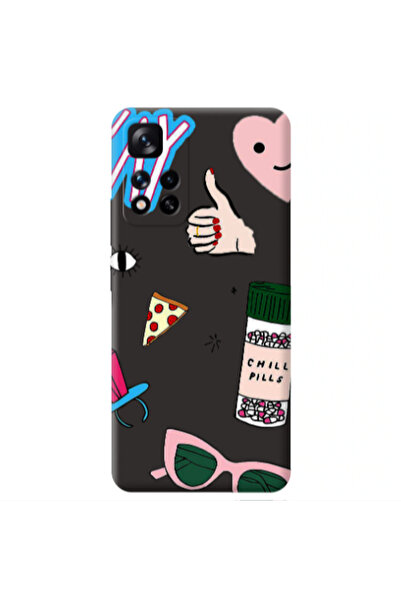 Other Xiaomi Redmi Note 11 Pro 5G Chill Black Colored Silicone TPU Θήκη