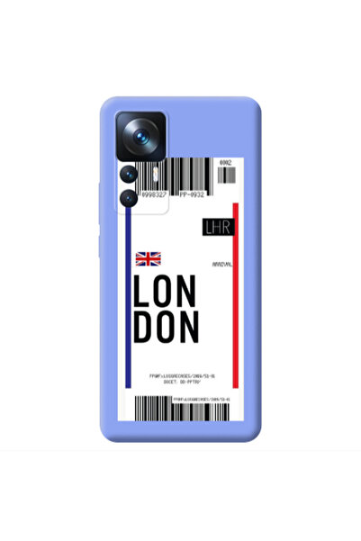 Other Xiaomi Mi 12T London Arrival Light Purple Colored Silicone TPU Θήκη