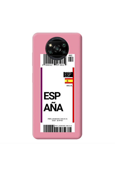 Other Xiaomi Poco X3 /X3 Pro Espana Arrival Pink Colored Silicone TPU Θήκη
