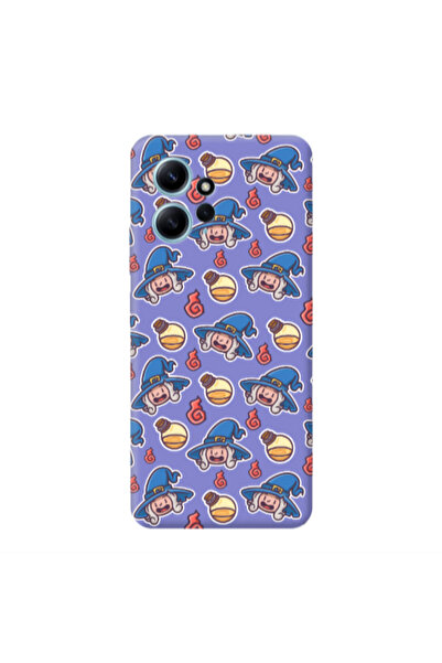 Other Xiaomi Redmi Note 12 4G Sweet Witch Purple Colored Silicone TPU Θήκη